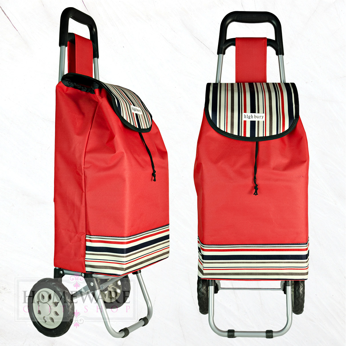 running for bag shoes Highbury Homeware  Trolley    Gift  Modern Red Shopping Trendy  Shop